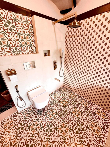 Bathroom 3, Pugmarks Jungle Resort, Wayanad