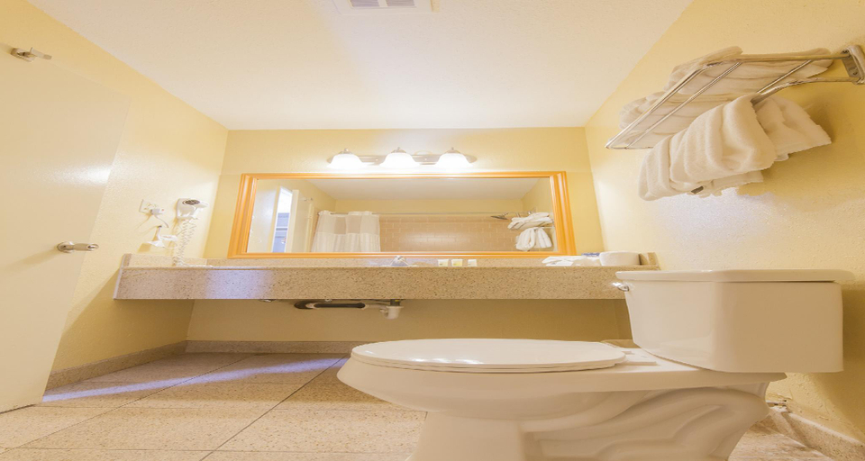 Bathroom 4, Clarion Hotel Bakersfield North, Kern
