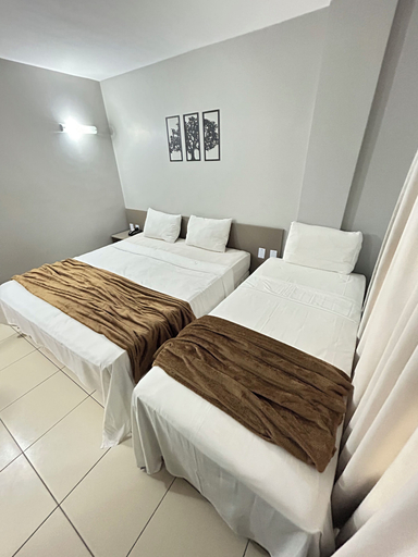 Bedroom 2, Melhores Flats - Sossego frente ao mar, João Pessoa