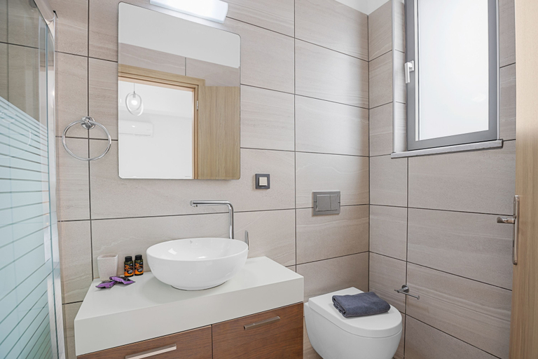 Bathroom 3, Park and sea View Villa With Private Pool 2, Crete