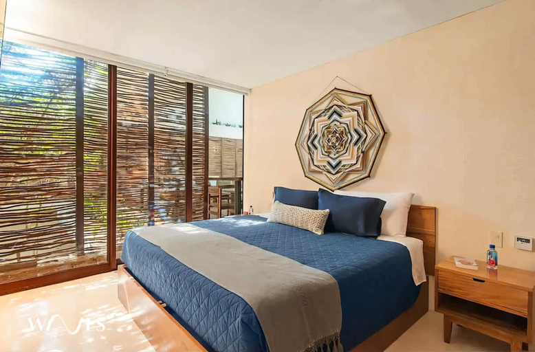 Bedroom 2, 2 Br With Stunning Private Pool in Aldea Zama, Cozumel