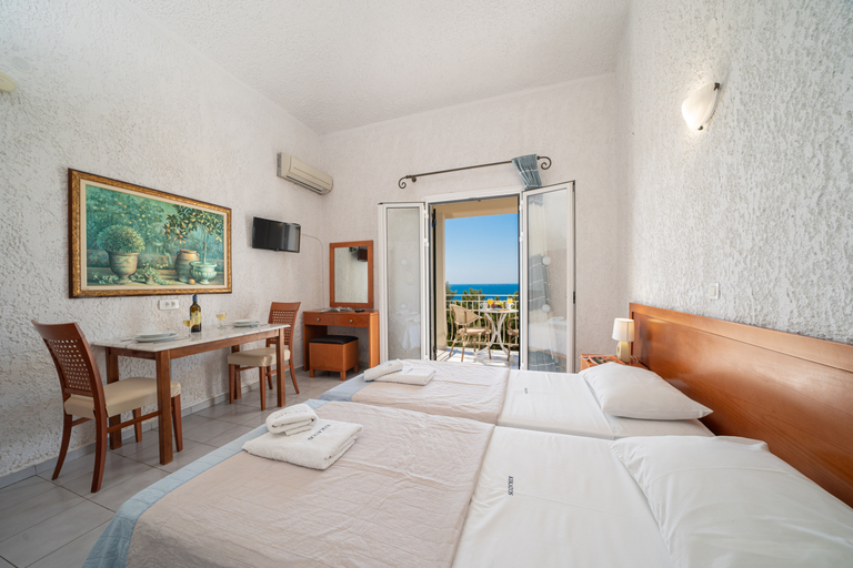 Bedroom 2, Kekatos Studios, Ionian Islands