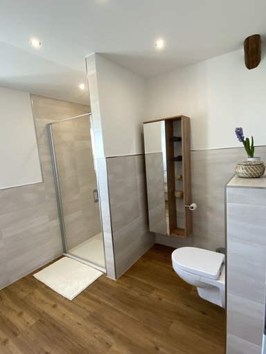 Bathroom 3, Ferienwohnung Watt'n Ausblick, Nordfriesland