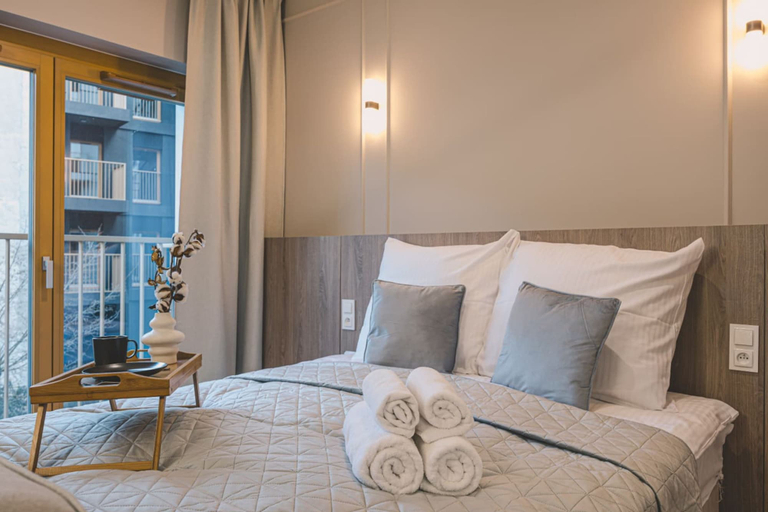 Room 4, Puerto 7 Stylowe Studio z Tarasem Doskona y Komfort, Bydgoszcz City