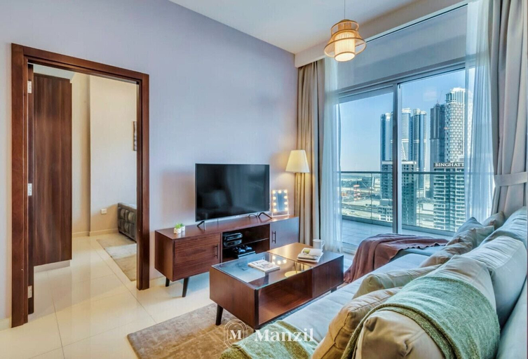 Room 2, Waterfront 2BR w Canal View Near Burj Khalifa, Dubai