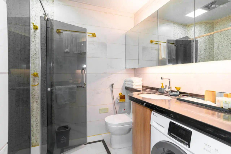 Bedroom 3, Cloudy international apartment Beijing Rd A-mall, Guangzhou