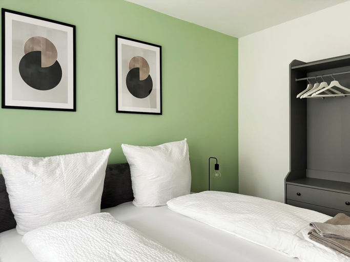Bedroom 5, Moderne Apartments zentral in Dortmund, Dortmund