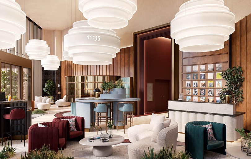 Lobby 2, Central Apartment-free Parking With Terrace-gym, Manchester