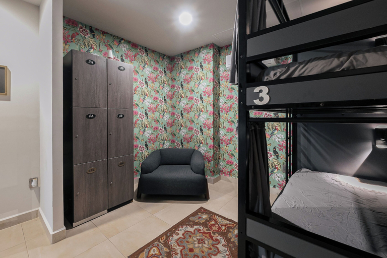 Bedroom 4, Bed in mixed room near Coyoacan, Mexico City