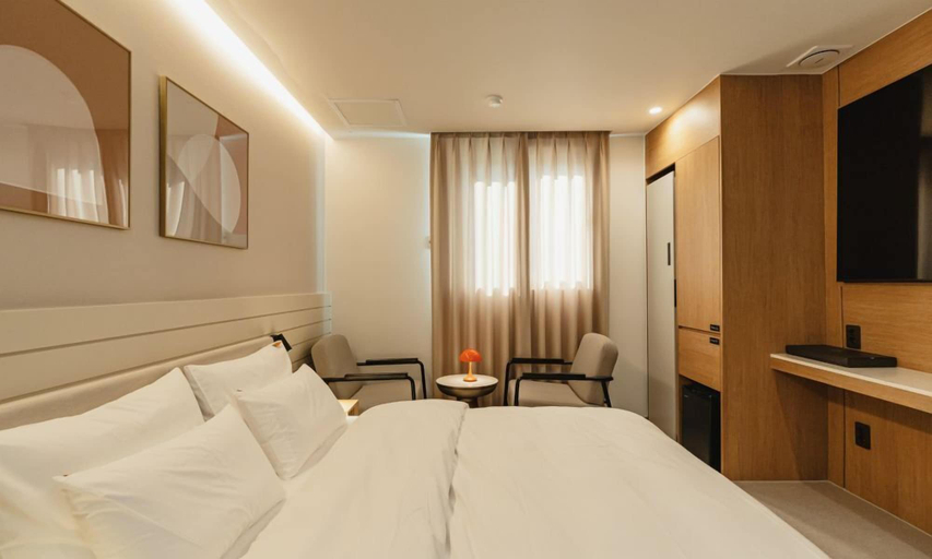 Bedroom 3, Chuncheon Hound Hotel Namchuncheon Station, Chuncheon