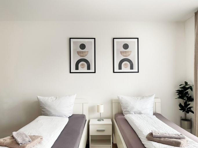 Bedroom 3, Moderne Apartments zentral in Dortmund, Dortmund