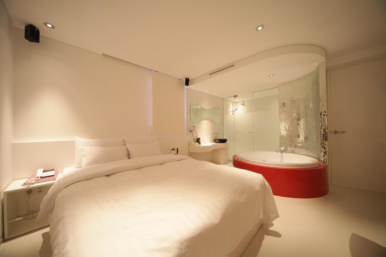 Bedroom 1, Jongno Hotel Pop Leeds Premier, Jongno