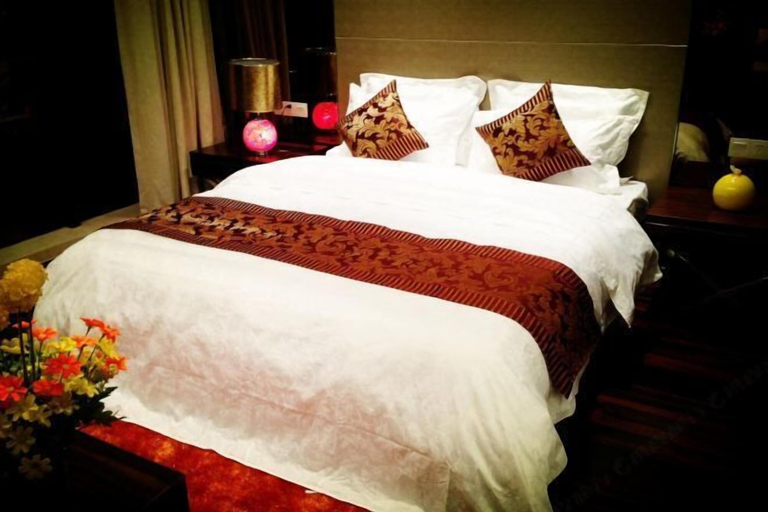 Bedroom 4, Quzhi Hippoly World Trade Apartment (Guangzhou Tower Pazhou Convention and Exhibition Center), Guangzhou