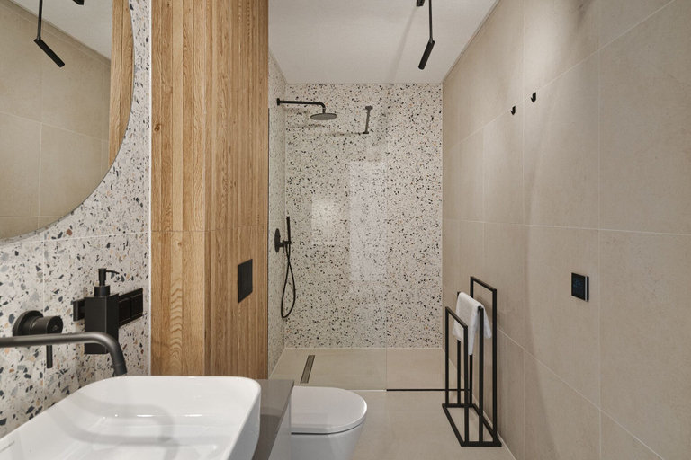 Bathroom 3, Korona Bieszczad Premium Apartments, Lesko