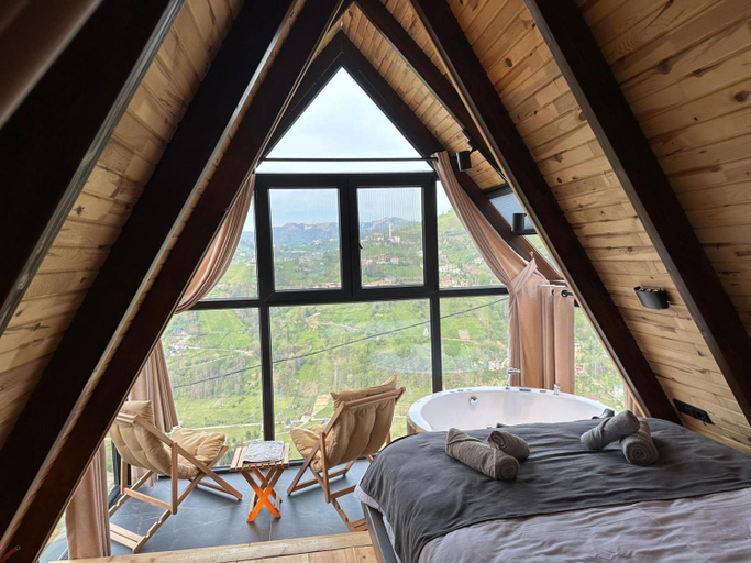 Bedroom, Ferah Bungalov, Ardeşen