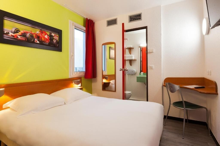 Bedroom 3, Enzo Hotels Chalons en Champagne, Marne