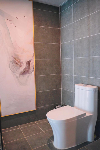 Bathroom, 南京工业职业技术大学松山湖生态酒店, Nanjing