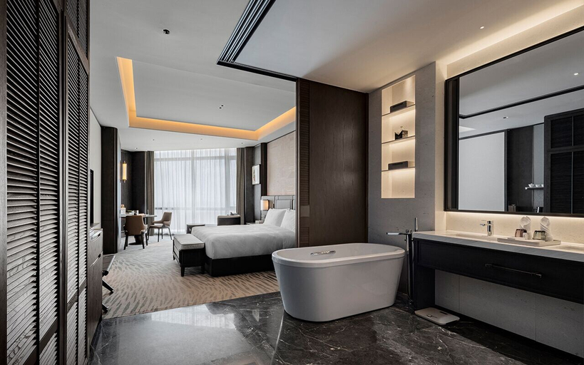 Bathroom 5, WHITE SWAN HOTEL SHANTOU, Shantou
