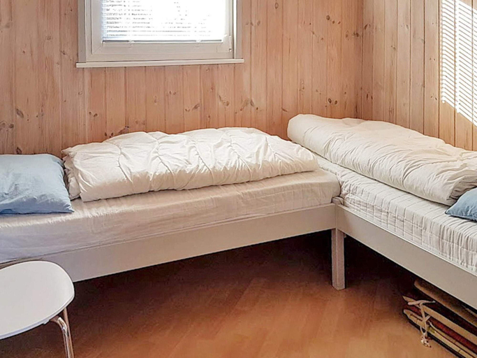 Bedroom 2, Attractive Holiday Home in Vestervig Near Limfjord, Thisted