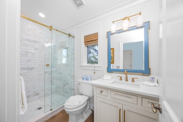 Bathroom 4, Anchored Here 3 Bedroom Home by RedAwning, Lee