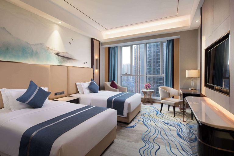 Bedroom 4, Ramada by Wyndham Changsha South Bus Station, Changsha