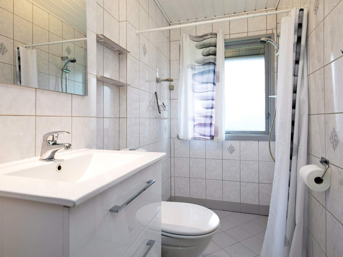 Bathroom, 7 Person Holiday Home in Hals, Aalborg