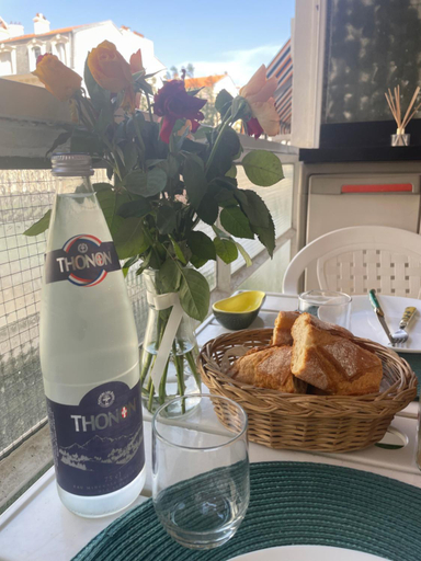 Food & Drinks 3, Studio with Terrace & Rooftop Pool in Promenade des Anglais, Alpes-Maritimes