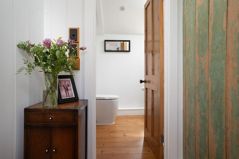 Bathroom 2, SeaView-2Br-Sleeps5-Cottage-FastWiFi-WoodBurner, Cornwall