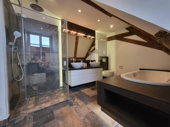 Bathroom 2, SiOUX stilvolle Designapartments mit traumhaftem Ausblick, Kempten (Allgäu)