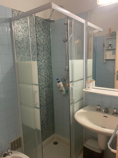 Bathroom, Studio with Terrace & Rooftop Pool in Promenade des Anglais, Alpes-Maritimes