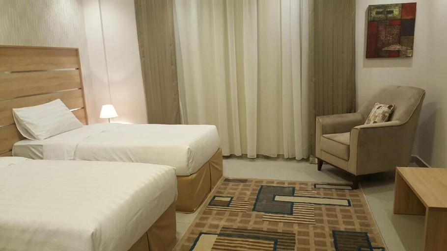 Bedroom 3, Asis Rise شروق الواحات الراقية للشقق المخدومة, Jeddah