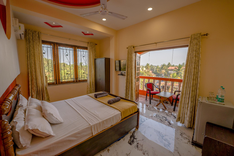 Bedroom, Casa Goana Holiday Inn, North Goa
