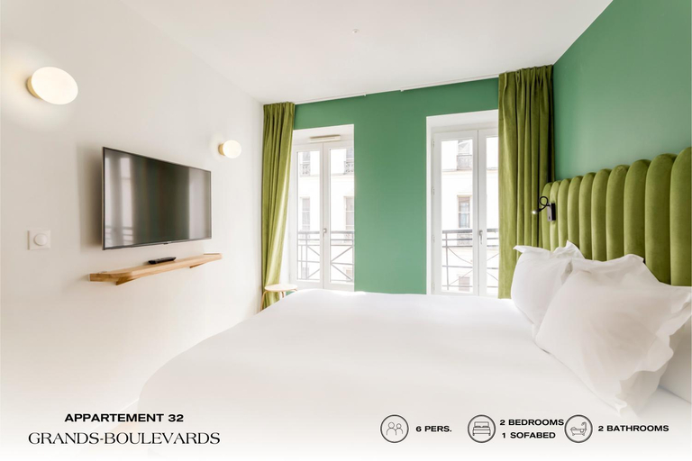 Bedroom, Beauquartier - Grands Boulevards, Paris
