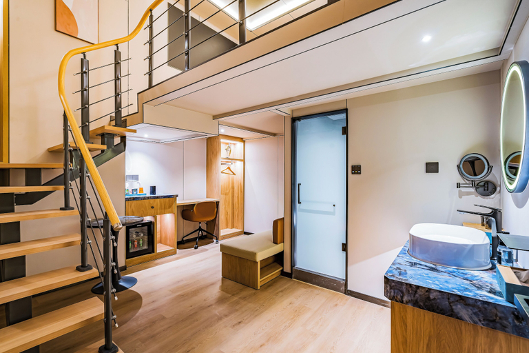 Bedroom 2, Dequan ShanShui Hotel, Beijing