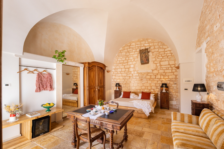 Bedroom, Masseria San Paolo Grande, Brindisi