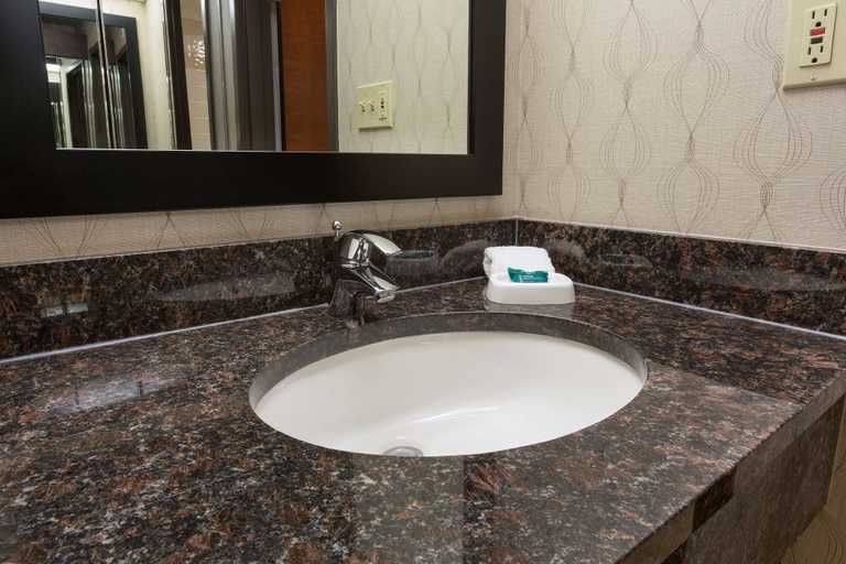 Bathroom 4, Heritage Inn Suites Houston/Sugar Land, Trademark by Wyndham, Fort Bend