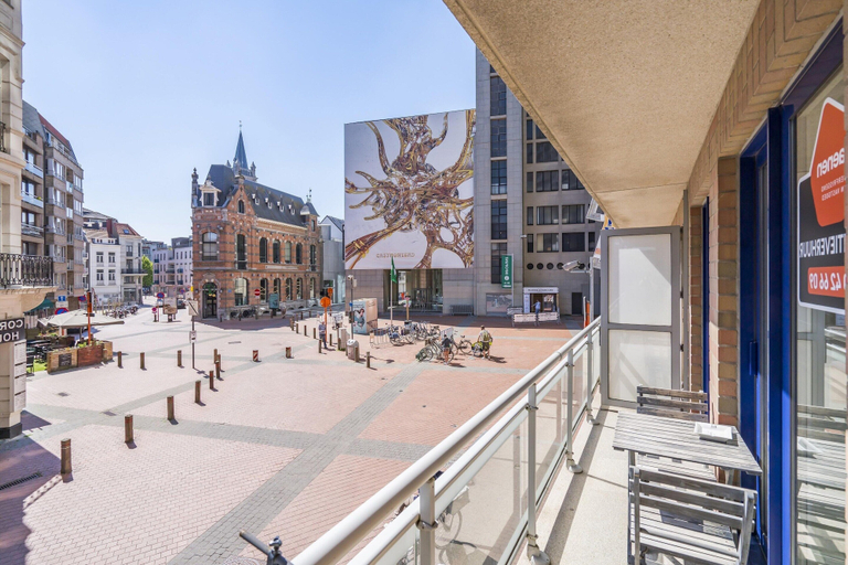 Balcony, Cosy Studio Near the Center, West-Vlaanderen