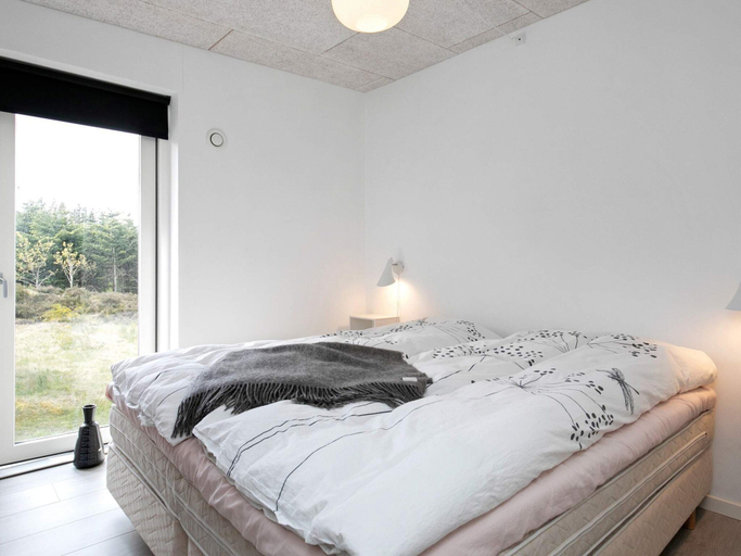 Bedroom 2, 4 Person Holiday Home in Roslev, Skive