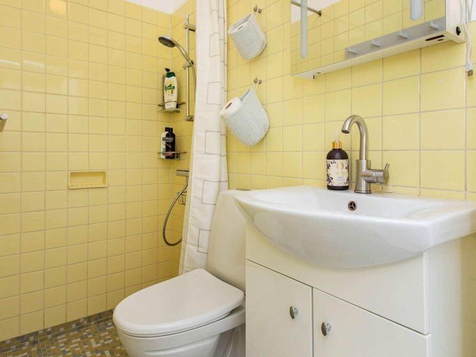 Bathroom, Holiday Home in StrÃ¸by, Stevns