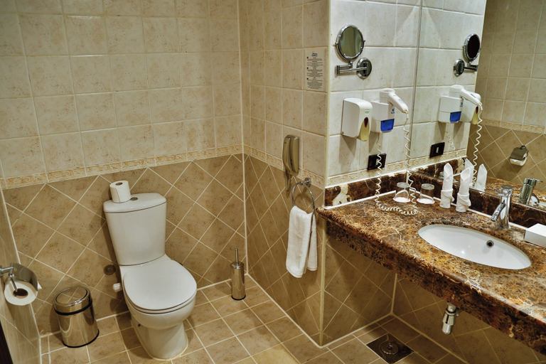 Bathroom 5, Coral Sun Beach, Al-Qusayr