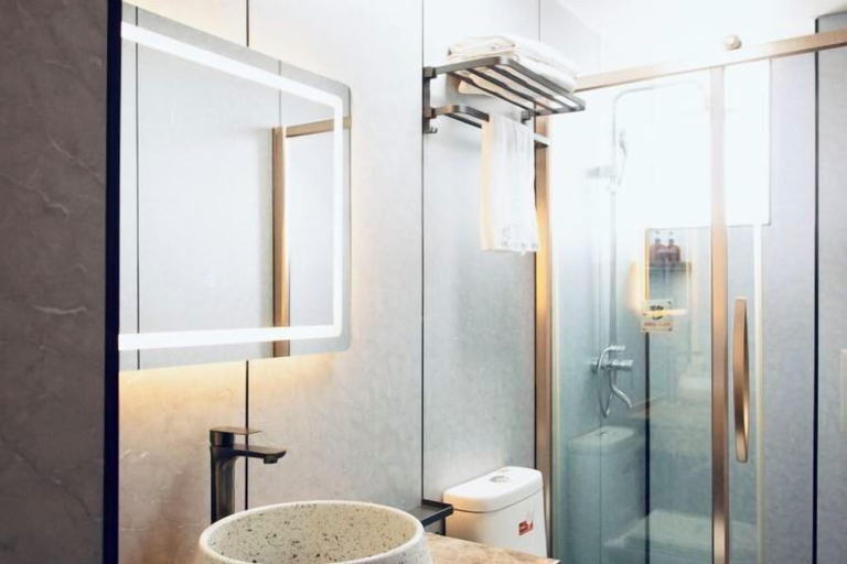 Bathroom 4, Mancheng Boutique Hotel, Xishuangbanna Dai