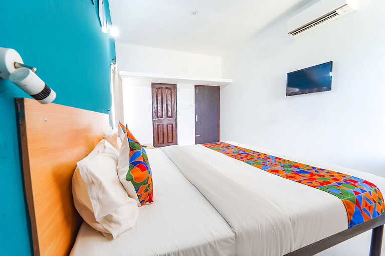 Bedroom 3, FabHotel Virksham Thrivyn, Coimbatore