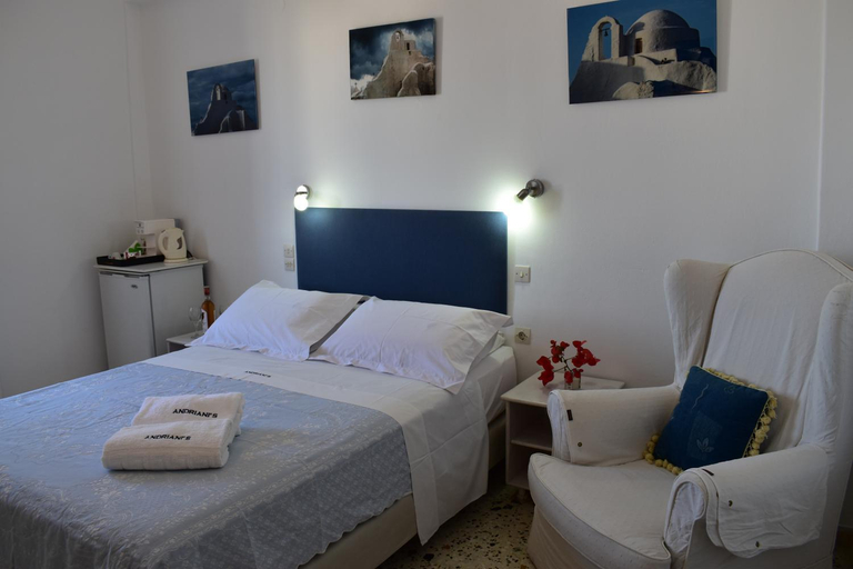 Bedroom, Andriani's Guest House, South Aegean