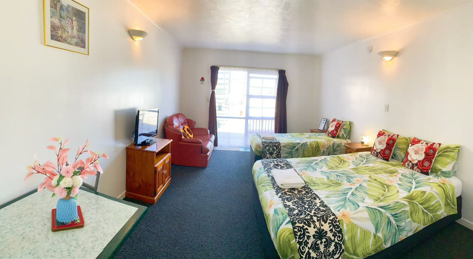 Bedroom 2, Kerry's Motel, Rotorua