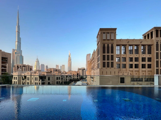 Room 5, Silkhaus Burj Khalifa Breathtaking View Pool Gym, Dubai