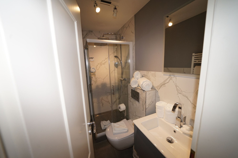 Bathroom 3, Strandvilla Wohnung Strand-suite, Nordfriesland