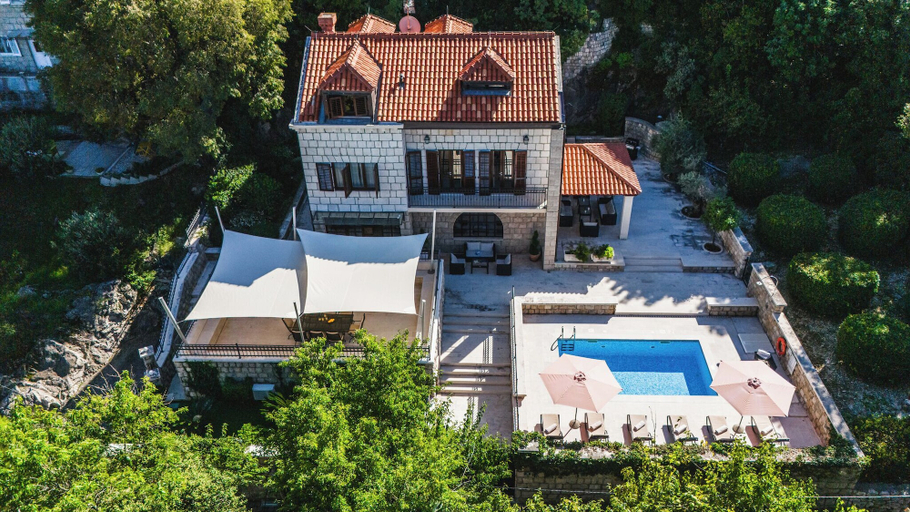 Exterior & Views 2, City Beach Villa with Pool and Sea View, Dubrovnik