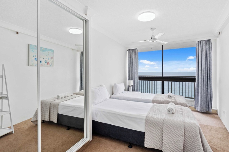Bedroom 3, 18th Floor Ocean Views at Imperial Surf, Gold Coast