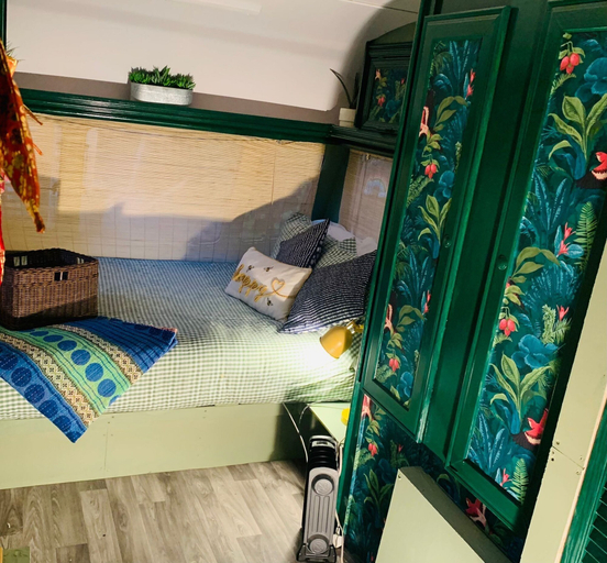 Bedroom 2, Penhallow House Glamping Retreat, Cornwall