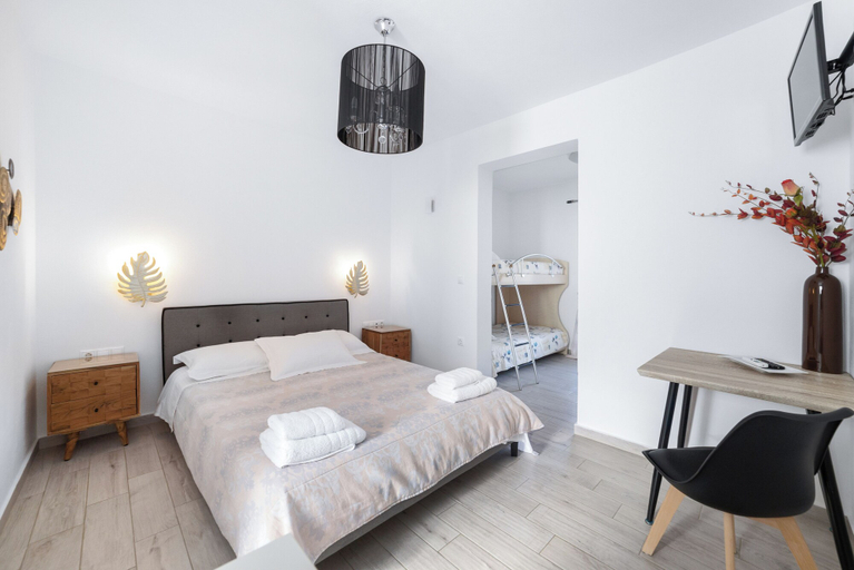 Bedroom 3, Cave Suites, South Aegean